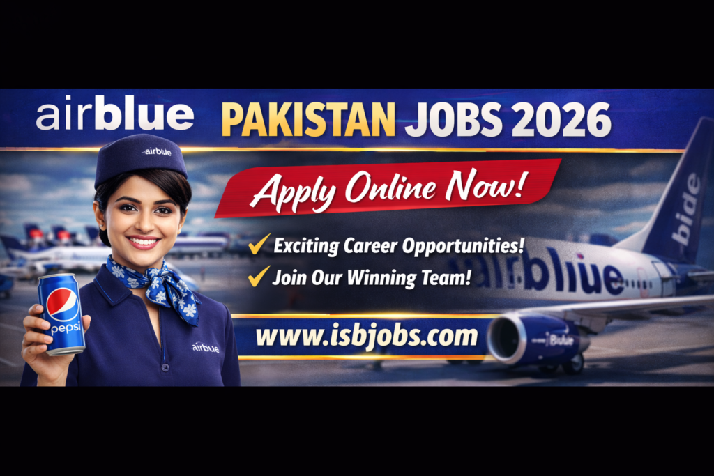 Airblue Pakistan Jobs 2026 – Online Apply
