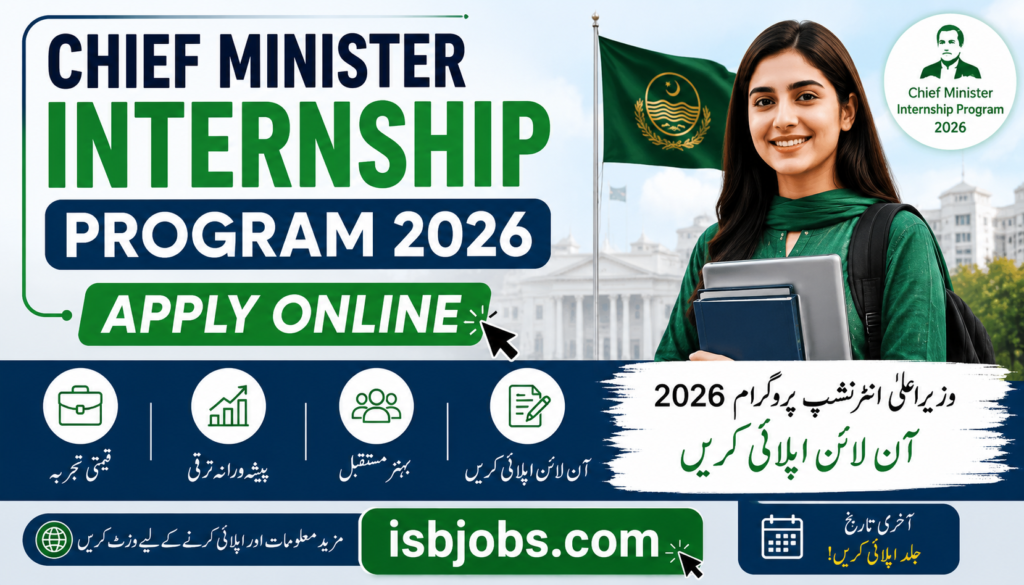 Chief Minister Internship Program 2026 – Latest Paid Internship Opportunities | Apply Online
