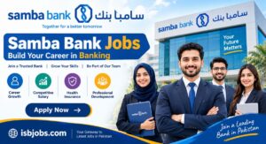 Samba Bank Jobs 2026 Apply Online